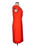 J.Crew 100% Polyester Solid Orange Cocktail Dress Size 8 (tall) - photo 4