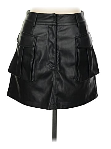 Vestique Faux Leather Skirt (view 1)