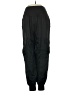 Cinq à Sept 100% Cupro Solid Black Cargo Pants Size XS - photo 2