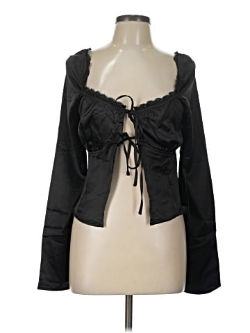 Lulus Long Sleeve Blouse (view 1)
