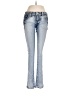 rue21 Hearts Blue Jeans Size 7 - photo 1