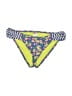 Bongo Print Yellow Swimsuit Bottoms Size S - photo 1