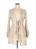 XCVI 100% Cotton Tan Cardigan Size XL - photo 1