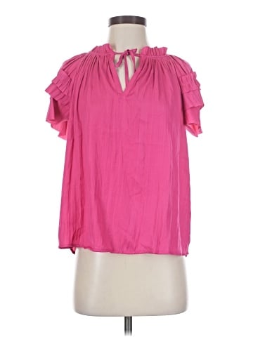 Catherine Malandrino Short Sleeve Blouse (view 1)