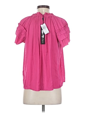 Catherine Malandrino Short Sleeve Blouse (view 2)