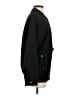 Zara Solid Black Coat Size S - photo 4