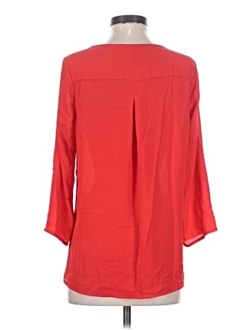 Papaya 3/4 Sleeve Blouse (view 2)