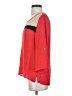 Papaya 100% Polyester Color Block Red 3/4 Sleeve Blouse Size S - photo 5
