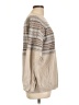Fate Chevron-herringbone Tan Pullover Sweater Size 1XL - photo 4