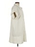 Hem & Thread 100% Polyester Ivory Short Sleeve Blouse Size L - photo 4
