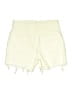 Old Navy 100% Cotton Solid Ivory Denim Shorts Size 2 - photo 2