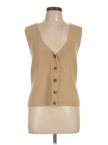 Ann Taylor Sleeveless Button-Down Shirt (view 1)