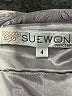 Sue Wong Silver Cocktail Dress Size 4 - photo 7