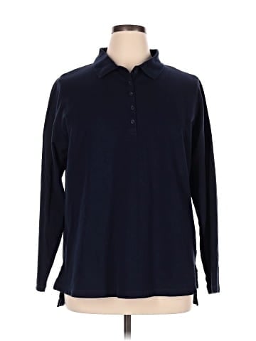 Lands' End Long Sleeve Button-Down Shirt (view 1)