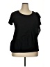 Coco + Carmen Black Short Sleeve Top Size XXL - photo 1
