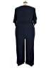 Jessica Howard Solid Blue Jumpsuit Size 3X - photo 2