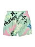 Hurley 100% Polyester Graphic Green Board Shorts Size 3T - photo 2