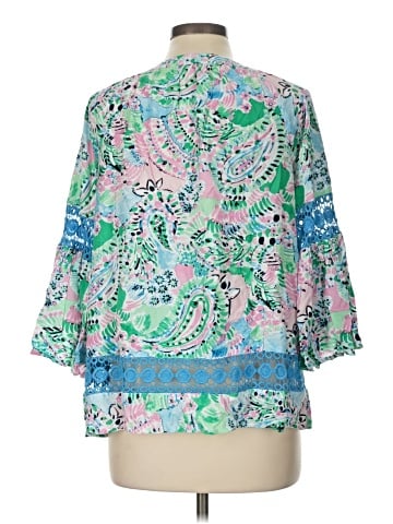 Crown & Ivy 3/4 Sleeve Blouse (view 2)