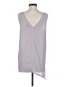 Valette 100% Polyester Burgundy Sleeveless Top Size S - photo 2