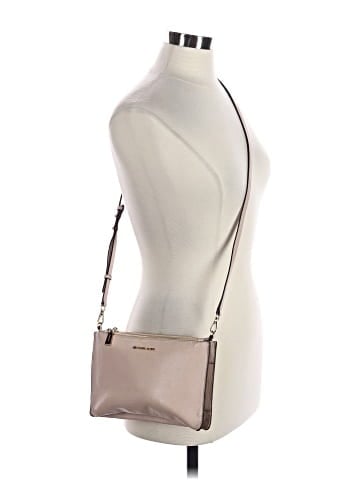 MICHAEL Michael Kors Leather Crossbody Bag (view 2)