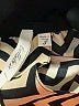 Bellatrix Chevron-herringbone Brown 3/4 Sleeve Blouse Size S - photo 7