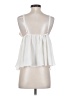 ANGL 100% Polyester Ivory Sleeveless Blouse Size S - photo 2
