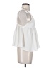 ANGL 100% Polyester Ivory Sleeveless Blouse Size S - photo 4