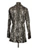 Shoedazzle 100% Polyester Animal Print Silver Coat Size S - photo 2