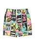 Hurley Print Green Board Shorts Size 4T - photo 1