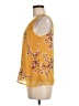 Vero Moda 100% Polyester Yellow Sleeveless Blouse Size M - photo 5