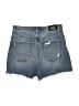 Express Blue Denim Shorts Size 6 - photo 2