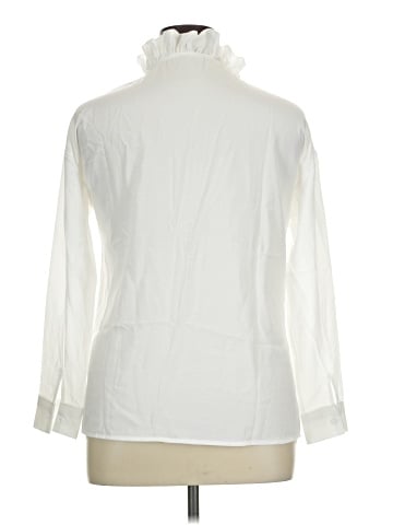 LOGO Long Sleeve Blouse (view 2)