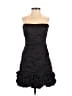 BCBGMAXAZRIA 100% Polyester Black Cocktail Dress Size XXS - photo 1