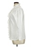 LOGO 100% Polyester Ivory Long Sleeve Blouse Size 1X - photo 5