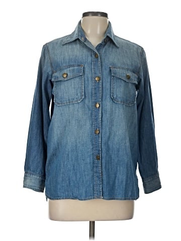 Current/Elliott 3/4 Sleeve Button-Down Shirt (view 1)