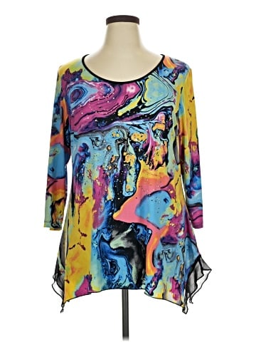 Peter Nygard 3/4 Sleeve Blouse (view 1)