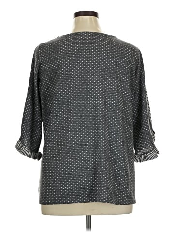 Rose + Olive 3/4 Sleeve Blouse (view 2)