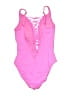 Lilly Pulitzer Solid Pink One Piece Swimsuit Size 8 - photo 2