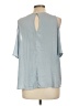 Lush Blue Sleeveless Blouse Size L - photo 2