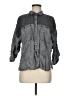 Lovestitch 100% Tencel Gray 3/4 Sleeve Button-Down Shirt Size M - photo 1