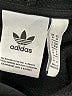 Adidas 100% Cotton Black Pullover Hoodie Size M - photo 4