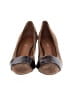 J. McLaughlin Color Block Brown Heels Size 9 - photo 2