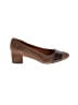 J. McLaughlin Color Block Brown Heels Size 9 - photo 1
