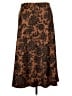Soft Surroundings Paisley Brown Casual Skirt Size XL - photo 2