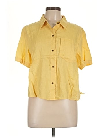 Banana Republic Short Sleeve Button-Down Shirt (view 1)