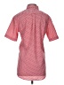 IZOD 100% Polyester Polka Dots Red Short Sleeve Blouse Size S - photo 2