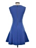 Halogen Solid Blue Cocktail Dress Size XS - photo 2