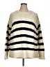 Vineyard Vines Stripes Ivory Pullover Sweater Size 2X - photo 1