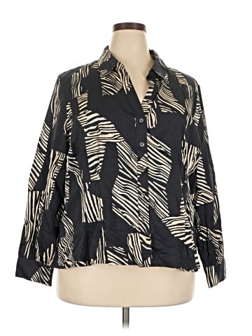 Nic + Zoe Long Sleeve Blouse (view 1)