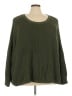 Torrid Solid Green Pullover Sweater Size 5X Plus (5) - photo 1